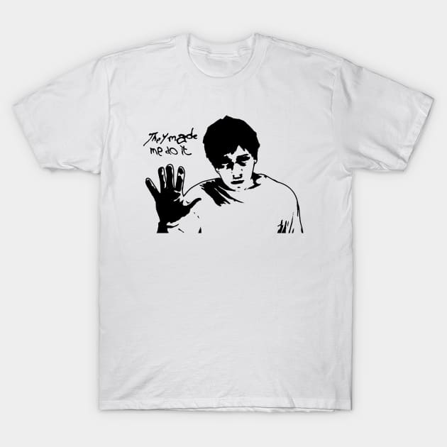 Donnie Darko "They Made Me Do It" T-Shirt by CultureClashClothing